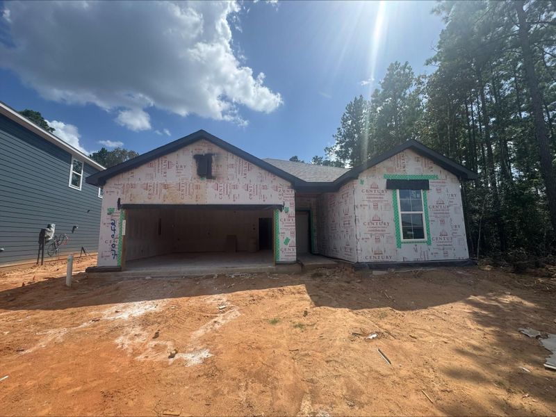 In-progress construction of a new home in Magnolia Springs, Montgomery, TX (Image 22).