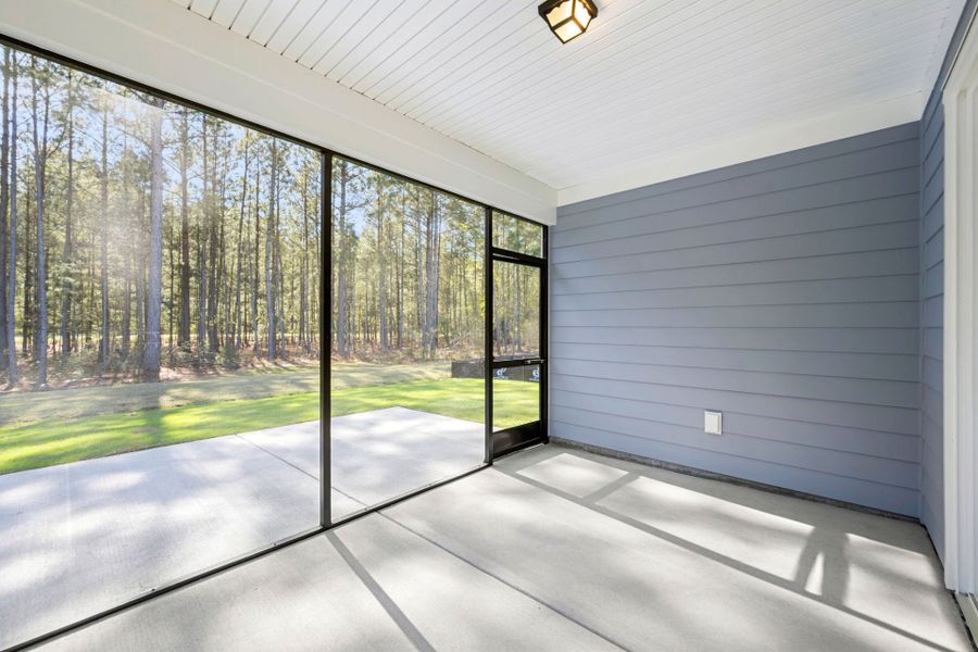 Exterior details and patio area of a home in Sun City Hilton Head, Bluffton (Image 2). Exterior details and patio area of a home in Sun City Hilton Head, Bluffton (Image 2).