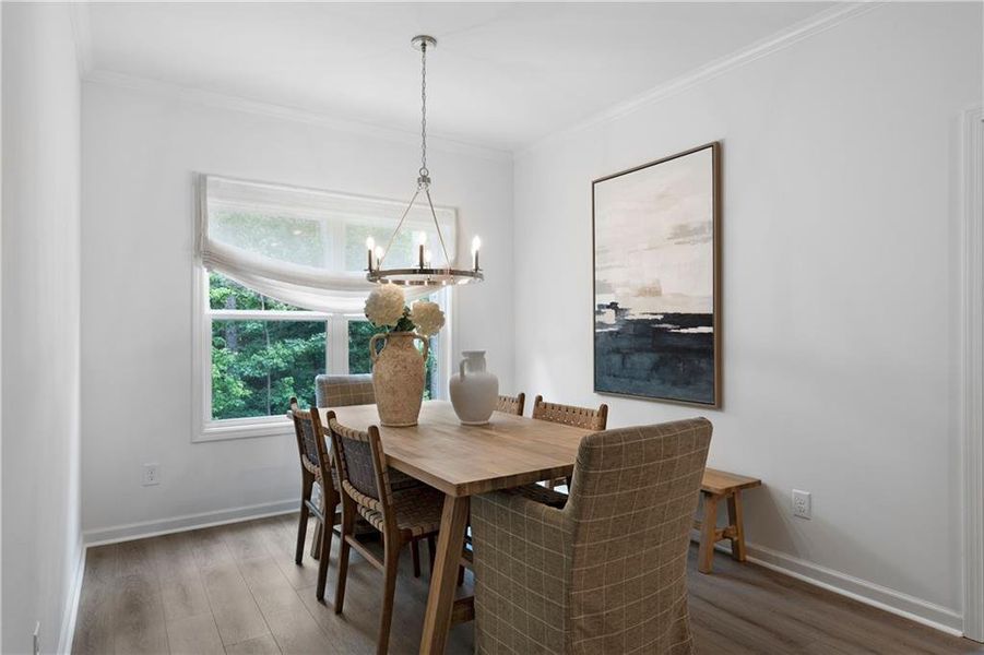 Furnished interior view inside a new home in , Waleska (Image 11).