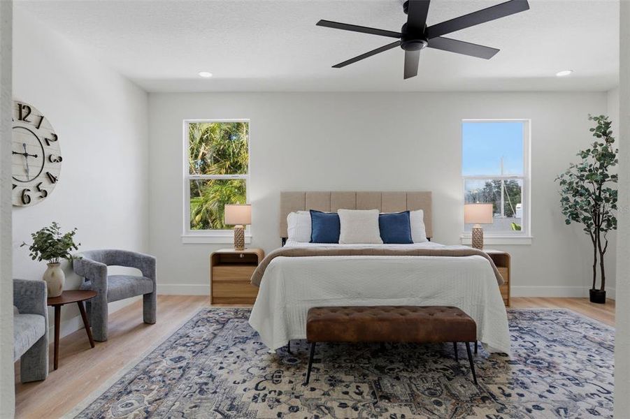 Furnished interior view inside a new home in , Tampa (Image 51).