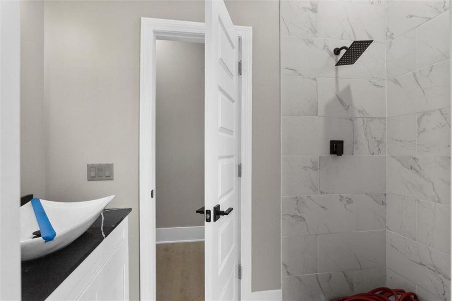 Furnished interior view inside a new home in , Atlanta (Image 11).