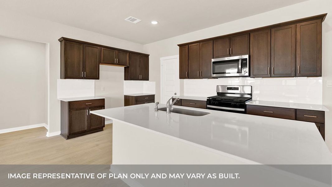 Furnished interior view inside a new home in Hartland Ranch, Lockhart (Image 7).