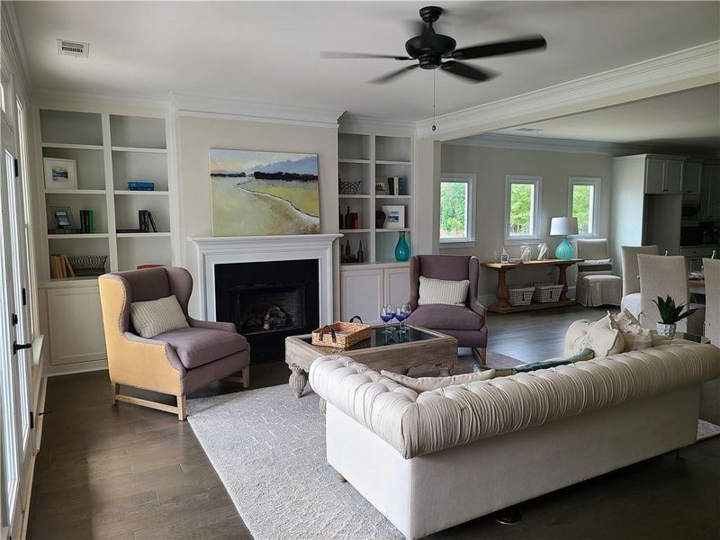 Furnished interior view inside a new home in , Statham (Image 13). Furnished interior view inside a new home in , Statham (Image 13).