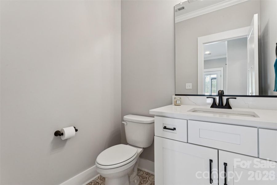 Furnished interior view inside a new home in , Mocksville (Image 9).