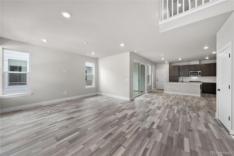 Furnished interior view inside a new home in , Littleton (Image 10).
