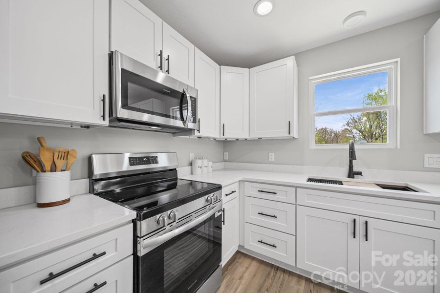 Furnished interior view inside a new home in , Albemarle (Image 5).