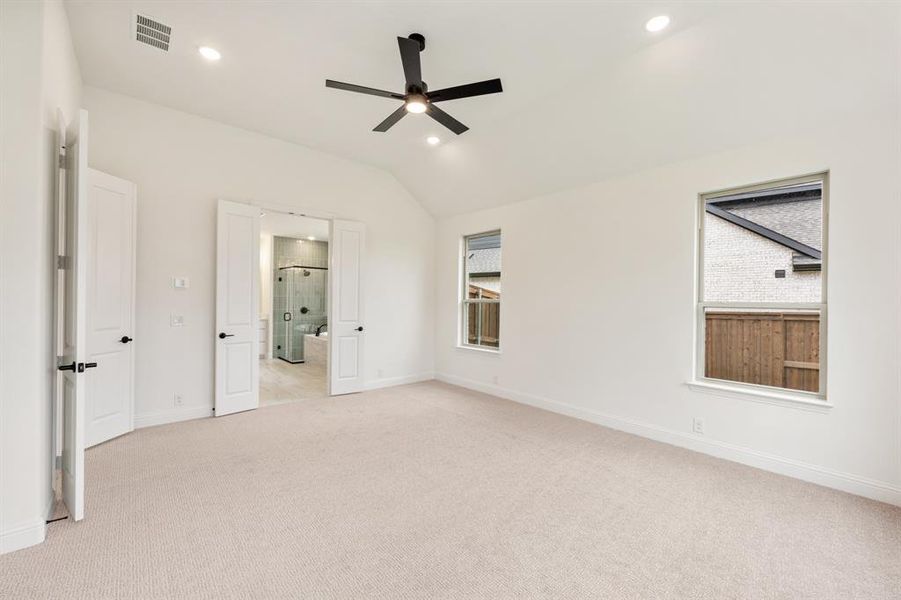 Spacious, unfurnished interior of a new home in Windsong Ranch Classic 61, Prosper (Image 29). Spacious, unfurnished interior of a new home in Windsong Ranch Classic 61, Prosper (Image 29).