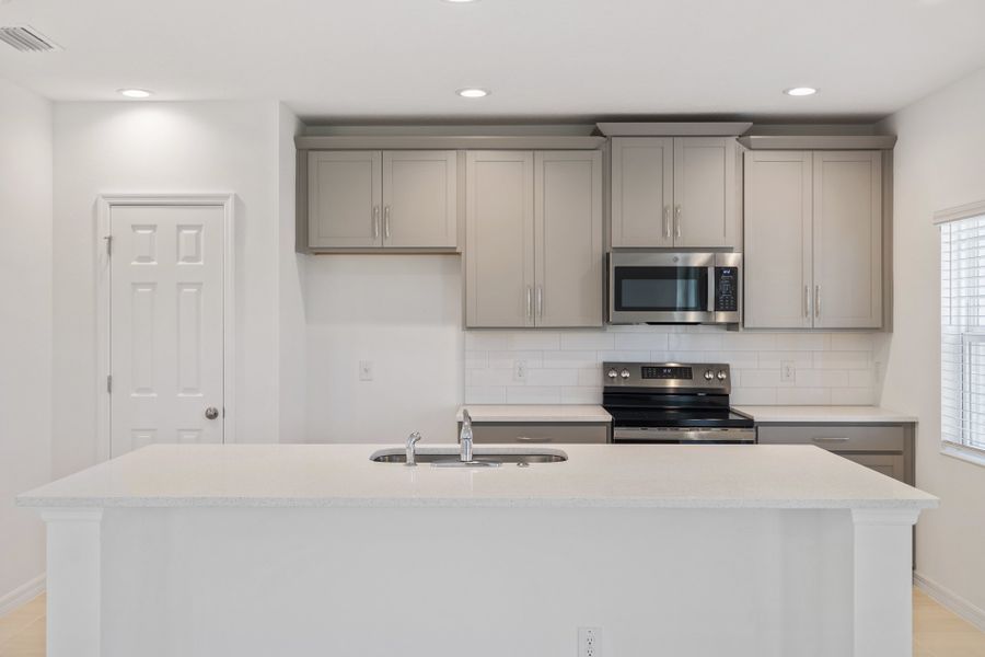 Furnished interior view inside a new home in Preservation Pointe, Davenport (Image 8).
