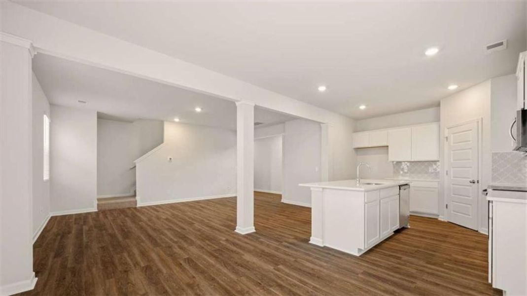 Spacious, unfurnished interior of a new home in Oakchase at Hampton, Hampton (Image 11). Spacious, unfurnished interior of a new home in Oakchase at Hampton, Hampton (Image 11).