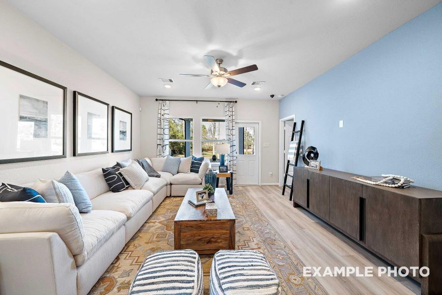 Furnished interior view inside a new home in Emberly, Beasley (Image 14).