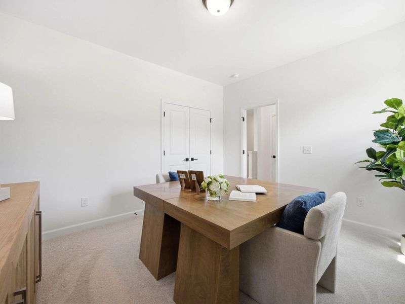 Representative furnished interior of a home built from the The Ashport G by Davidson Homes LLC in Enclave at Belmont, Belmont (Image 39).