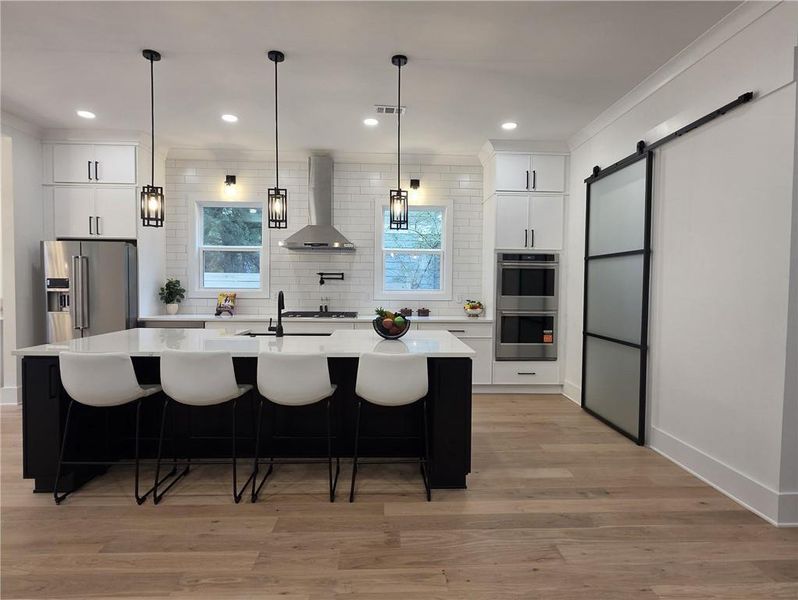 Furnished interior view inside a new home in , Atlanta (Image 47).