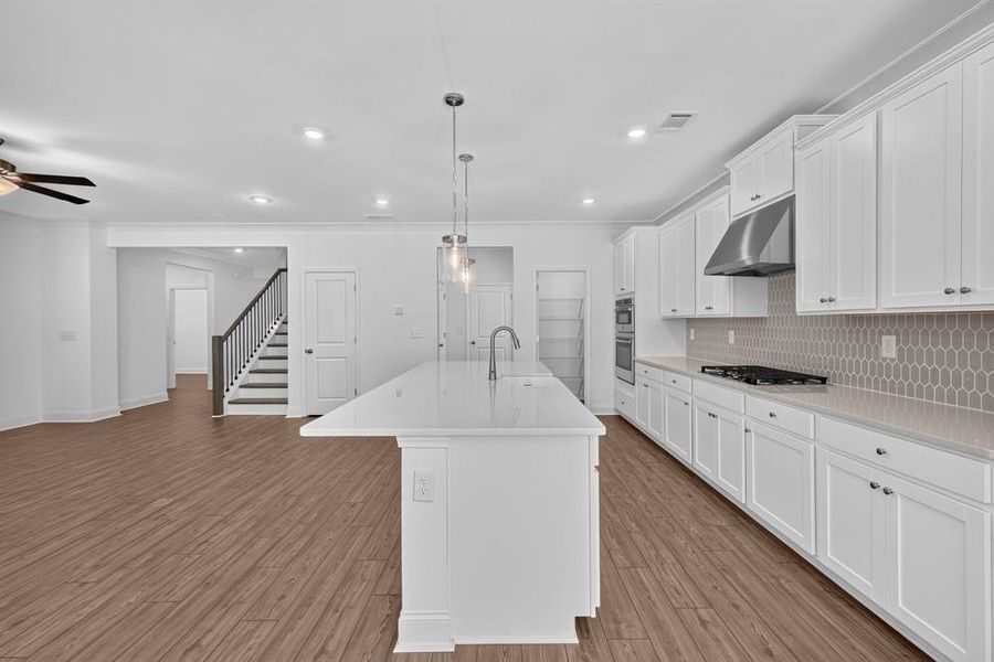 Furnished interior view inside a new home in Nichols Farm, Dacula (Image 9).