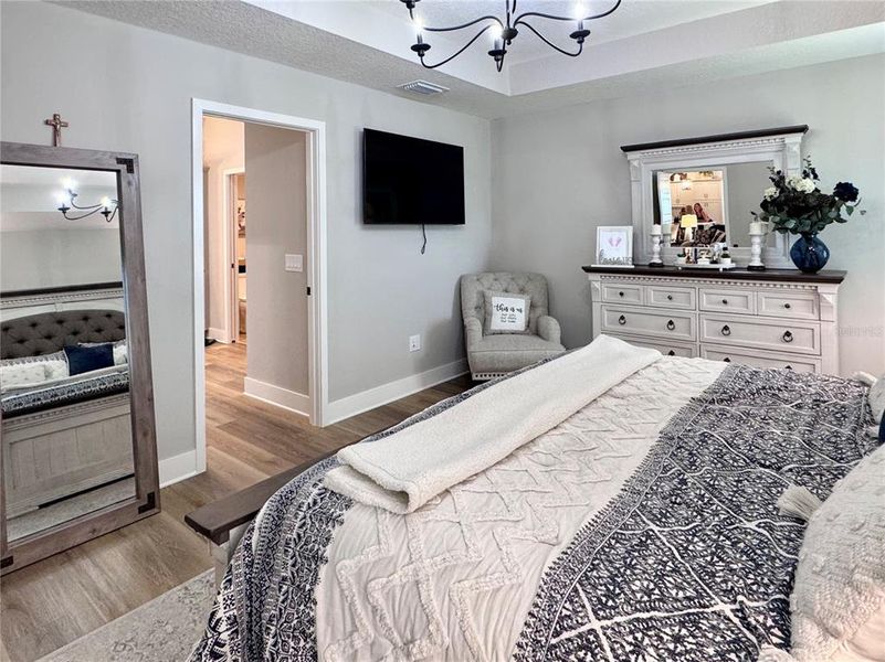 Furnished interior view inside a new home in , The Villages (Image 13).