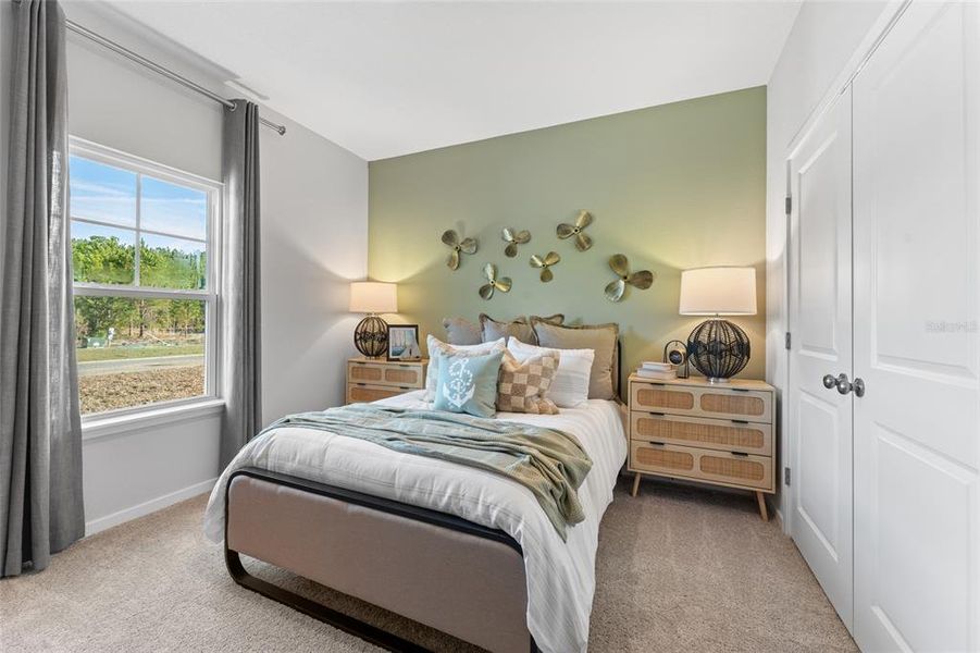 Furnished interior view inside a new home in The Cypress Series at Reserve East, Flagler Beach (Image 17). Furnished interior view inside a new home in The Cypress Series at Reserve East, Flagler Beach (Image 17).