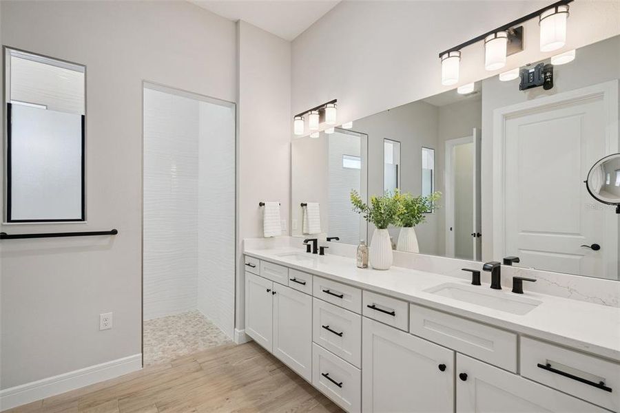 Furnished interior view inside a new home in Del Webb Sunbridge, St. Cloud (Image 50). Furnished interior view inside a new home in Del Webb Sunbridge, St. Cloud (Image 50).