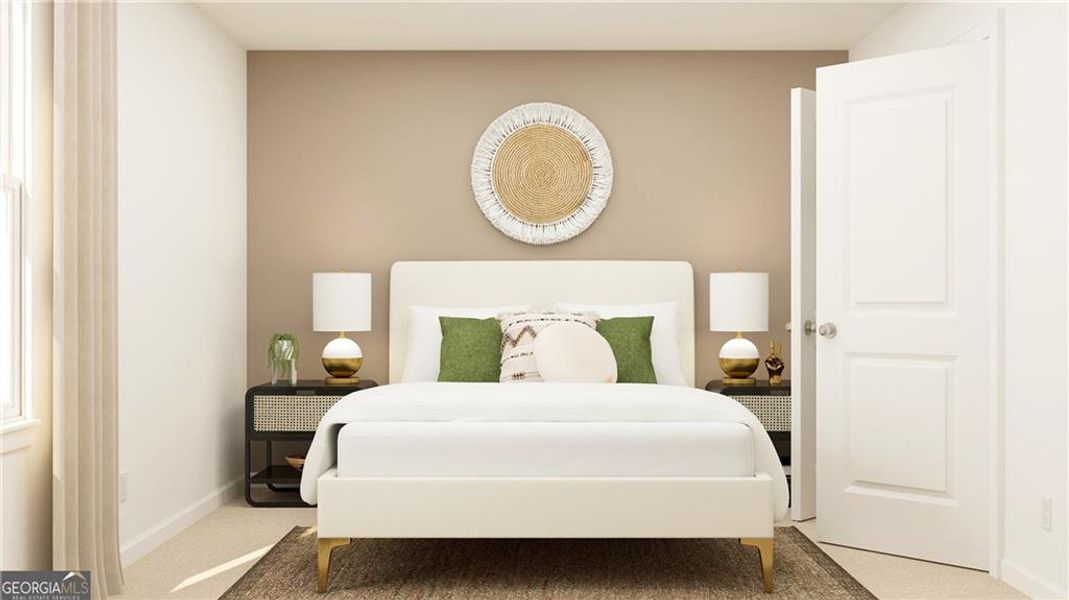 Furnished interior view inside a new home in Millers Pointe, Conyers (Image 8).