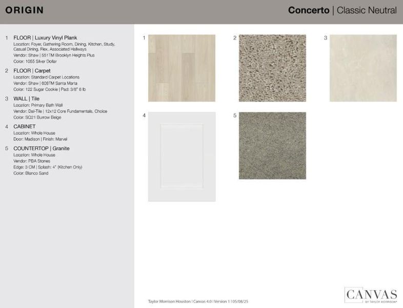 26715 Celestial Cypress Road design selections! This home is currently under construction and selections are subject to change.