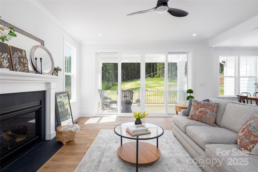 Furnished interior view inside a new home in , Sherrills Ford (Image 8). Furnished interior view inside a new home in , Sherrills Ford (Image 8).