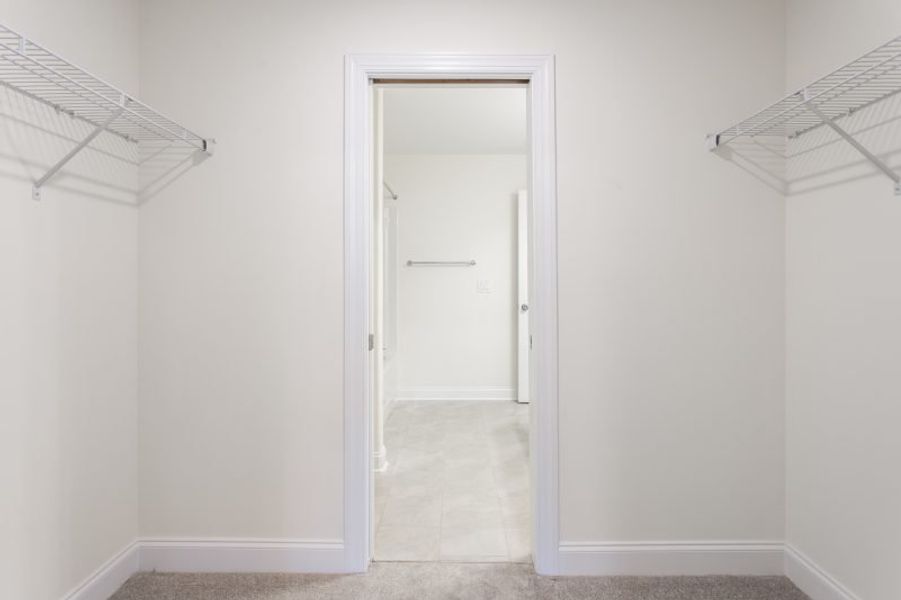 Representative unfurnished interior of a home built from the Devon by Keystone Homes NC in Trellises, High Point (Image 54).