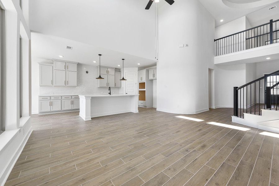 Representative unfurnished interior of a home built from the The Fairfax III by Westin Homes in The Trails, New Caney (Image 13).