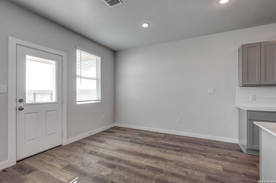 Spacious, unfurnished interior of a new home in Applewhite Meadows, San Antonio (Image 11). Spacious, unfurnished interior of a new home in Applewhite Meadows, San Antonio (Image 11).