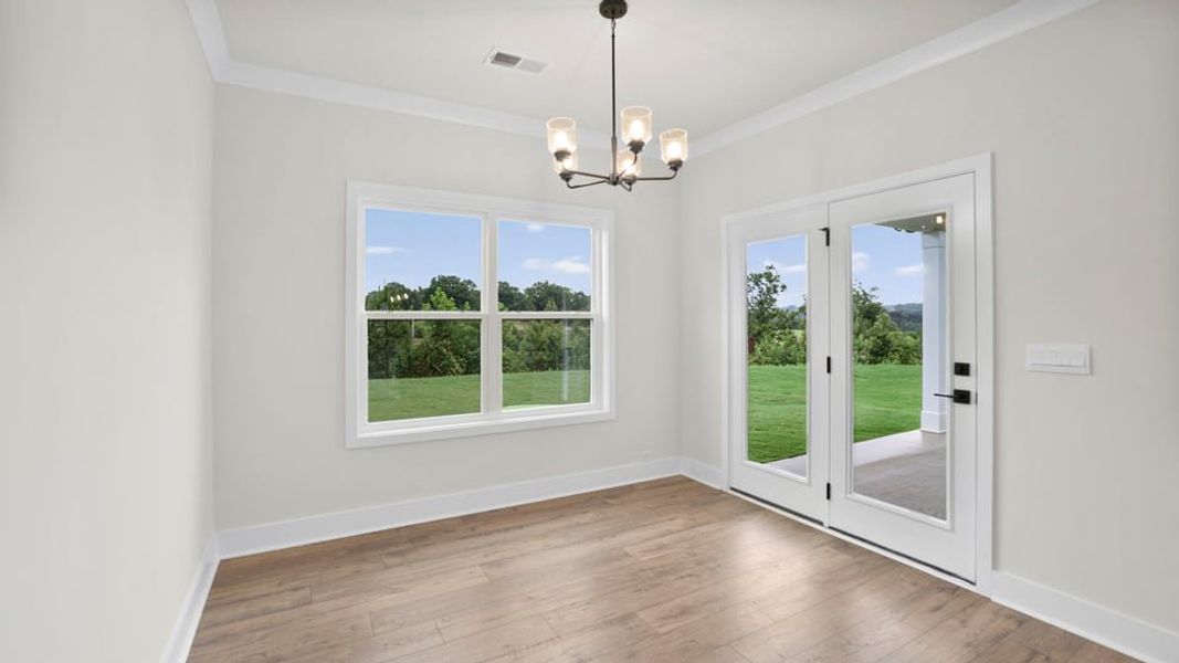 Spacious, unfurnished interior of a new home in Adams Glen, Greenville (Image 23).