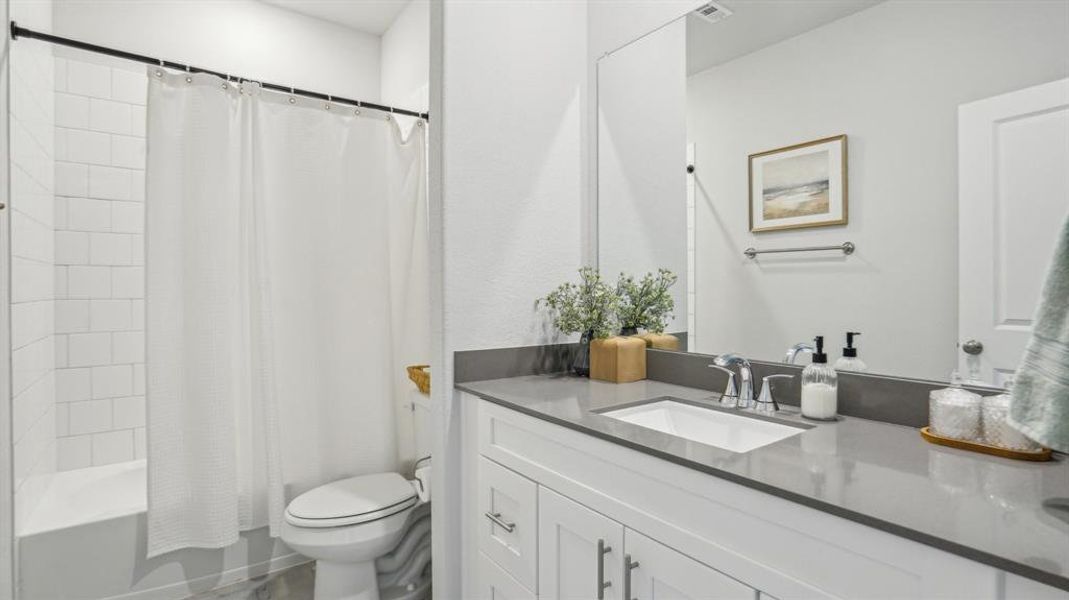 Furnished interior view inside a new home in Venetian, Weston (Image 38).