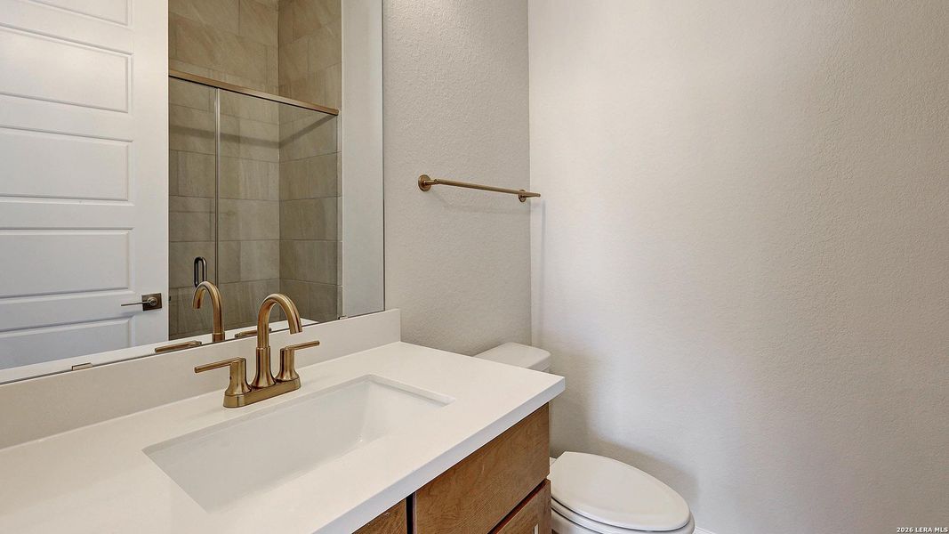 Close-up of interior finishes inside a home in The Ranches at Creekside, Boerne (Image 18).