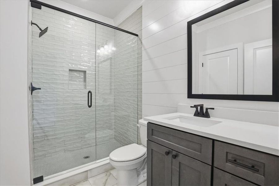 Furnished interior view inside a new home in , Hoschton (Image 5).