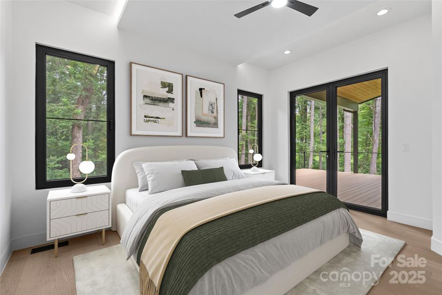 Furnished interior view inside a new home in , Arden (Image 12).