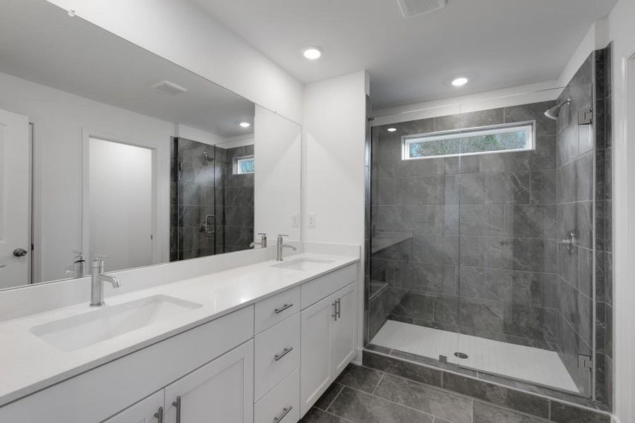 Furnished interior view inside a new home in Wellington Estates, Madison (Image 5).