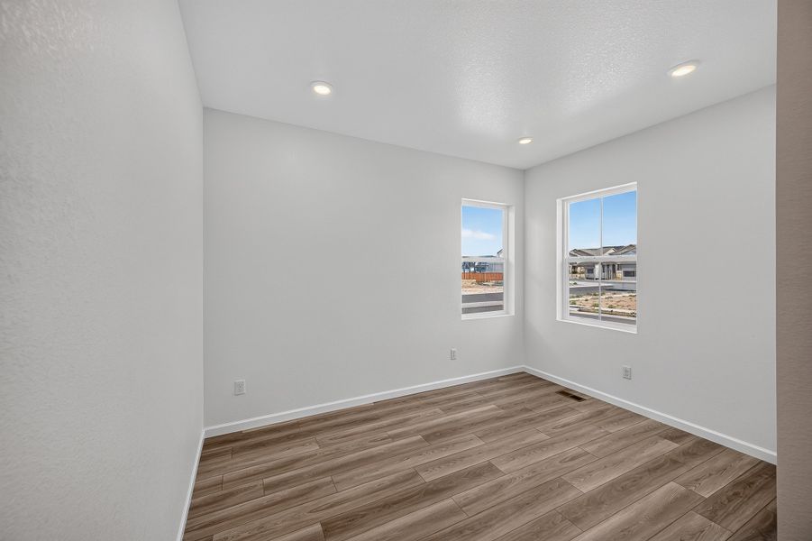 Spacious, unfurnished interior of a new home in Sky Ranch, Watkins (Image 14). Spacious, unfurnished interior of a new home in Sky Ranch, Watkins (Image 14).