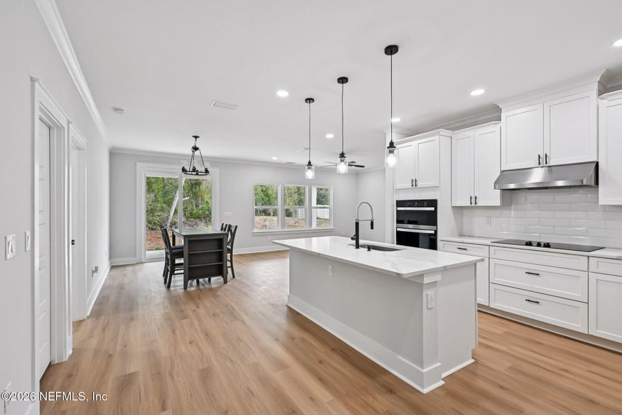 Furnished interior view inside a new home in , Fernandina Beach (Image 9).