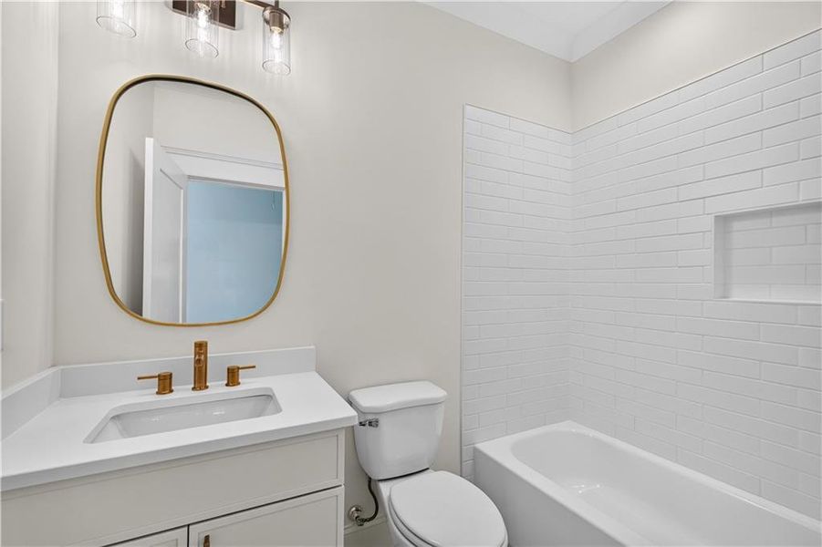 Furnished interior view inside a new home in , Marietta (Image 12).
