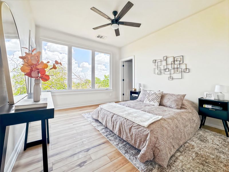 Furnished interior view inside a new home in , Austin (Image 3).