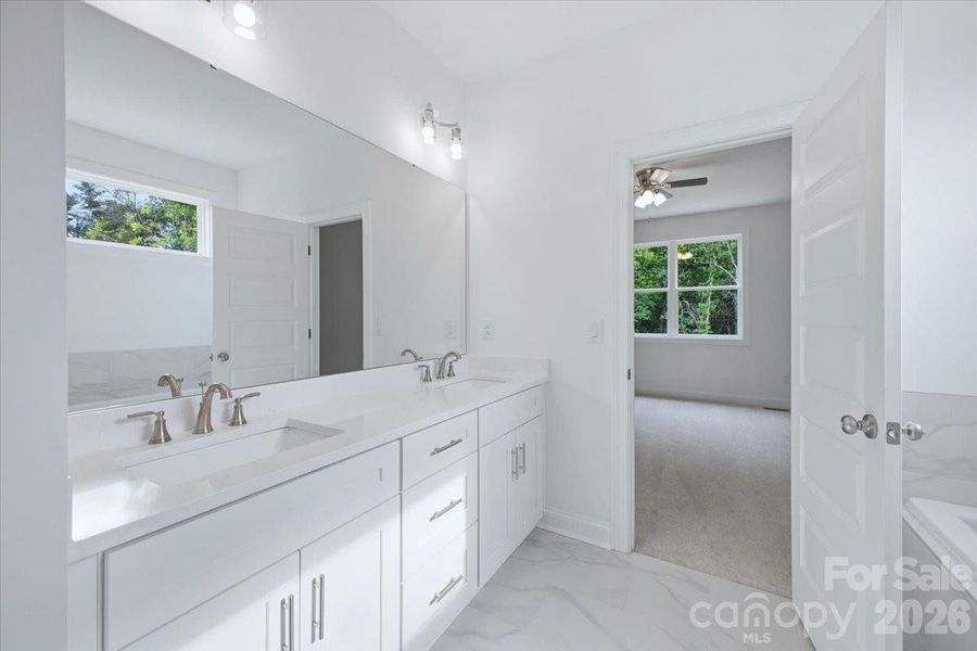 Furnished interior view inside a new home in , Denver (Image 6). Furnished interior view inside a new home in , Denver (Image 6).