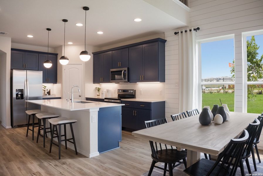 Furnished interior view inside a new home in Horizon Ridge, San Antonio (Image 21).