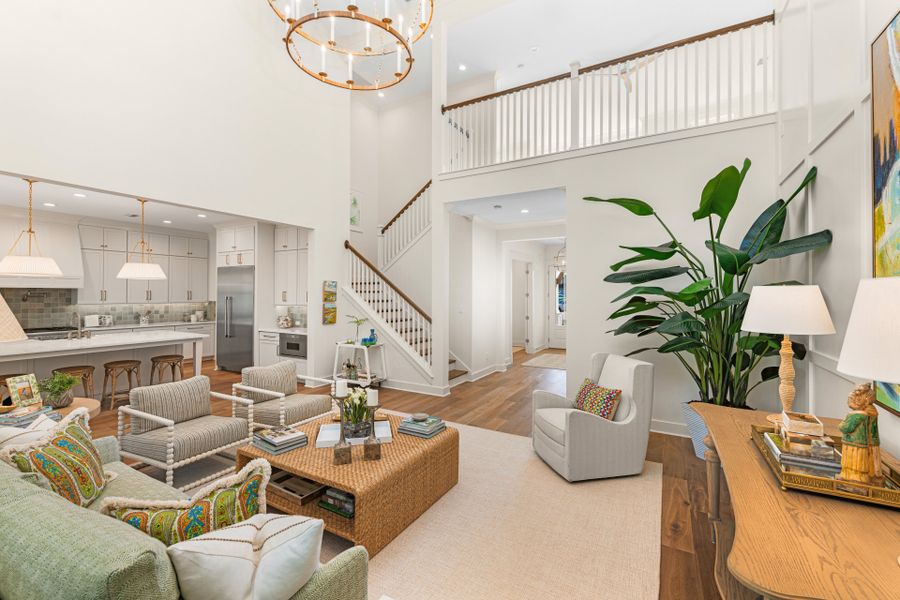 Representative furnished interior of a home built from the Seaside by Riverside Homes in Hidden Creek at SilverLeaf, St. Augustine (Image 13). Representative furnished interior of a home built from the Seaside by Riverside Homes in Hidden Creek at SilverLeaf, St. Augustine (Image 13).