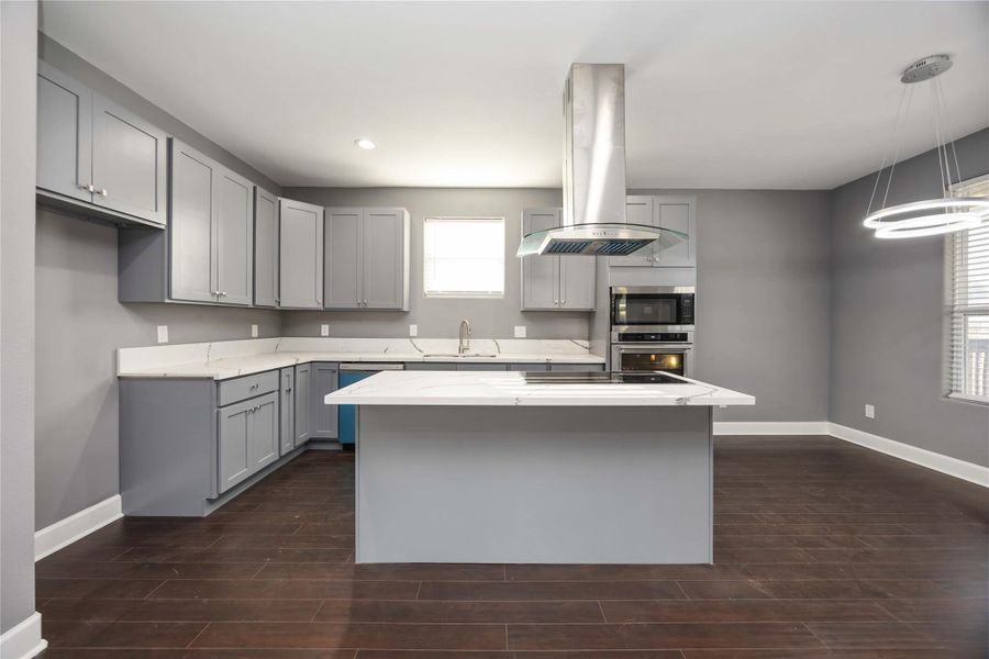 Furnished interior view inside a new home in , Houston (Image 8).