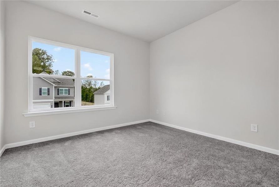 Spacious, unfurnished interior of a new home in Laurel Creek, Calhoun (Image 18). Spacious, unfurnished interior of a new home in Laurel Creek, Calhoun (Image 18).