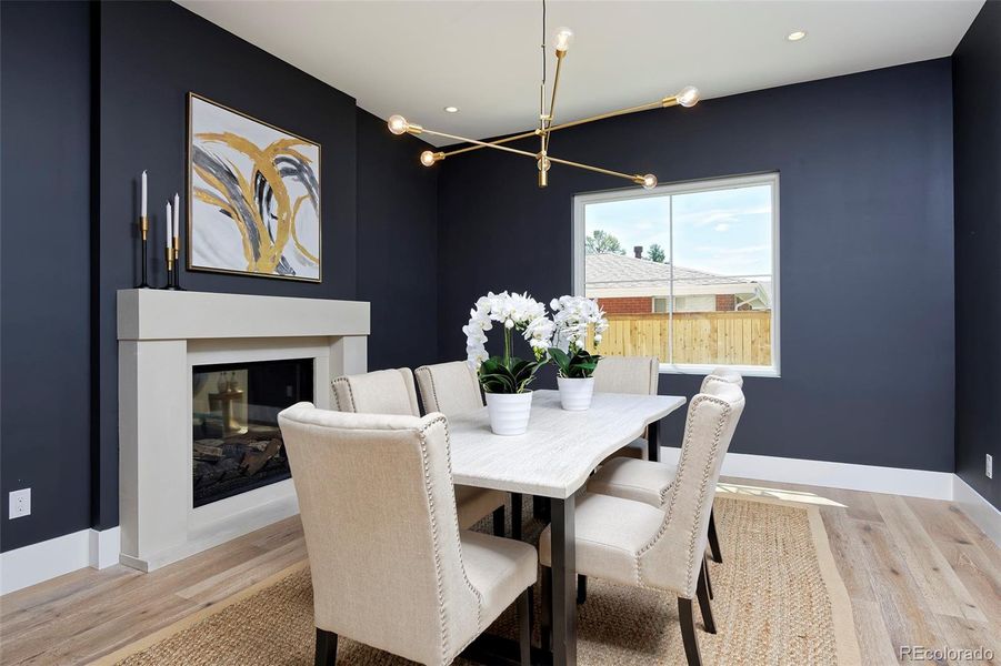 Furnished interior view inside a new home in , Denver (Image 9).