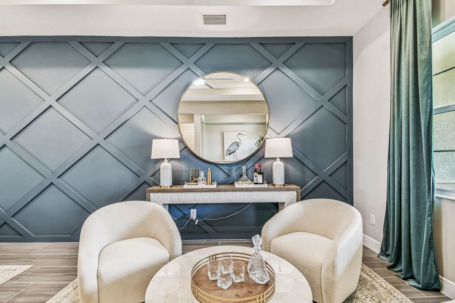 Furnished interior view inside a new home in River Preserve Estates, Parrish (Image 85).