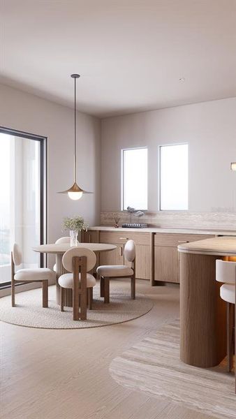 Furnished interior view inside a new home in , Madeira Beach (Image 15).
