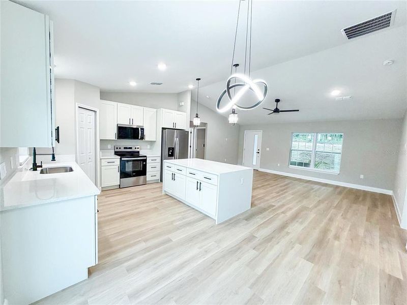 Furnished interior view inside a new home in , Belleview (Image 11).
