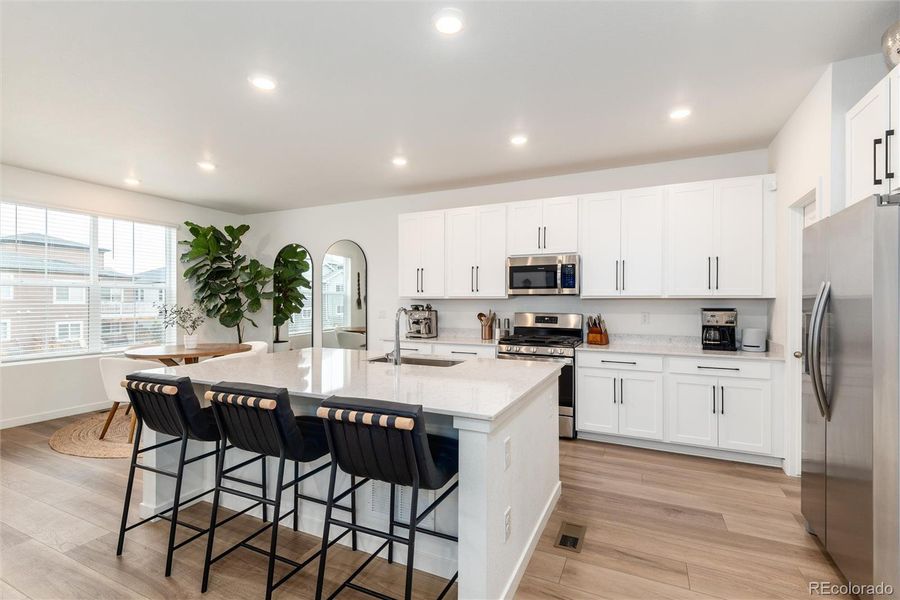 Furnished interior view inside a new home in , Parker (Image 43).