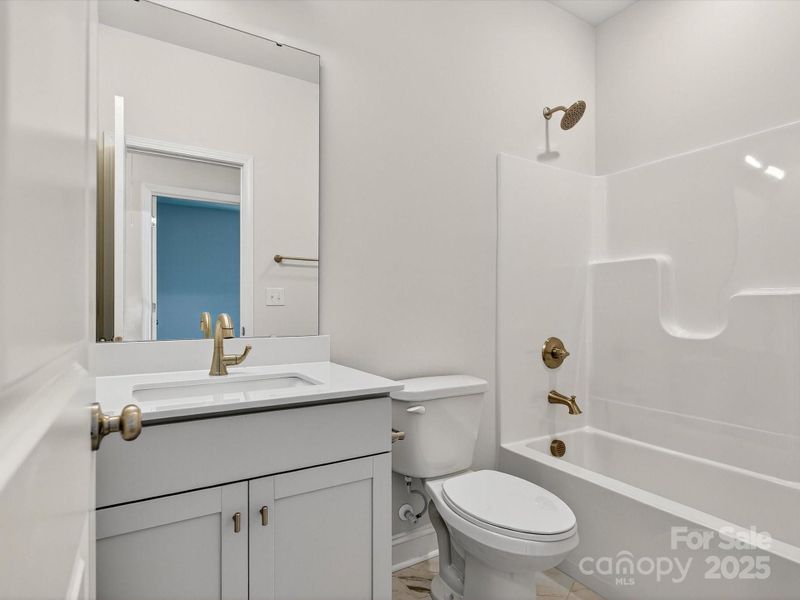 Furnished interior view inside a new home in Whitley Preserve – Park Collection, Mint Hill (Image 11).