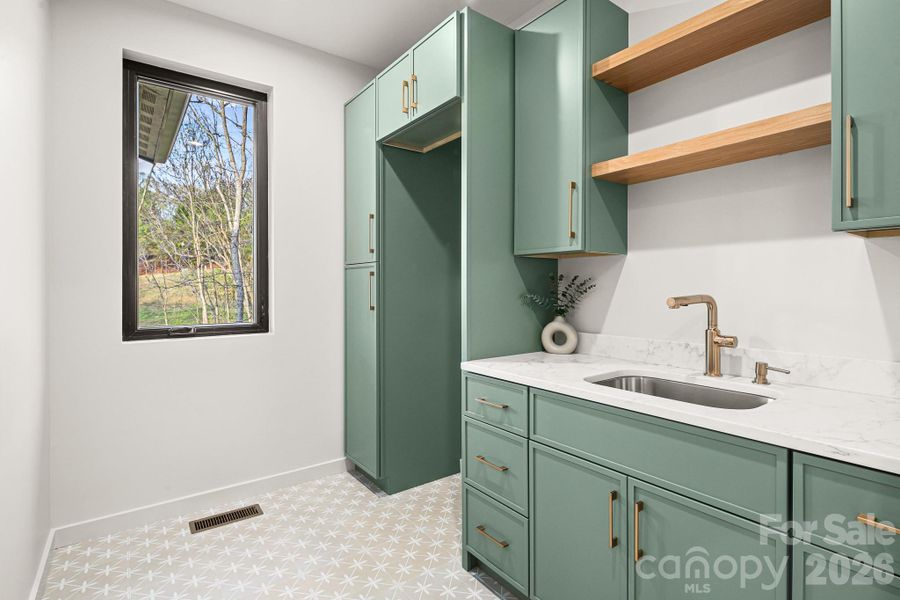 Furnished interior view inside a new home in , Candler (Image 33).