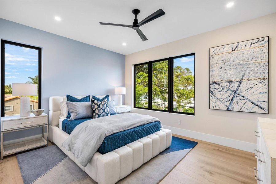Furnished interior view inside a new home in , Boca Raton (Image 30).