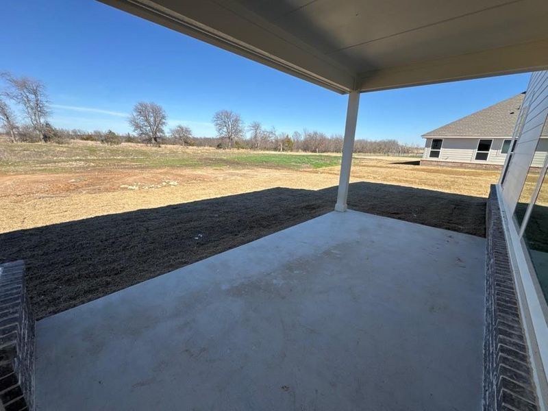 Exterior details and patio area of a home in Fairview Meadows, New Fairview (Image 3).